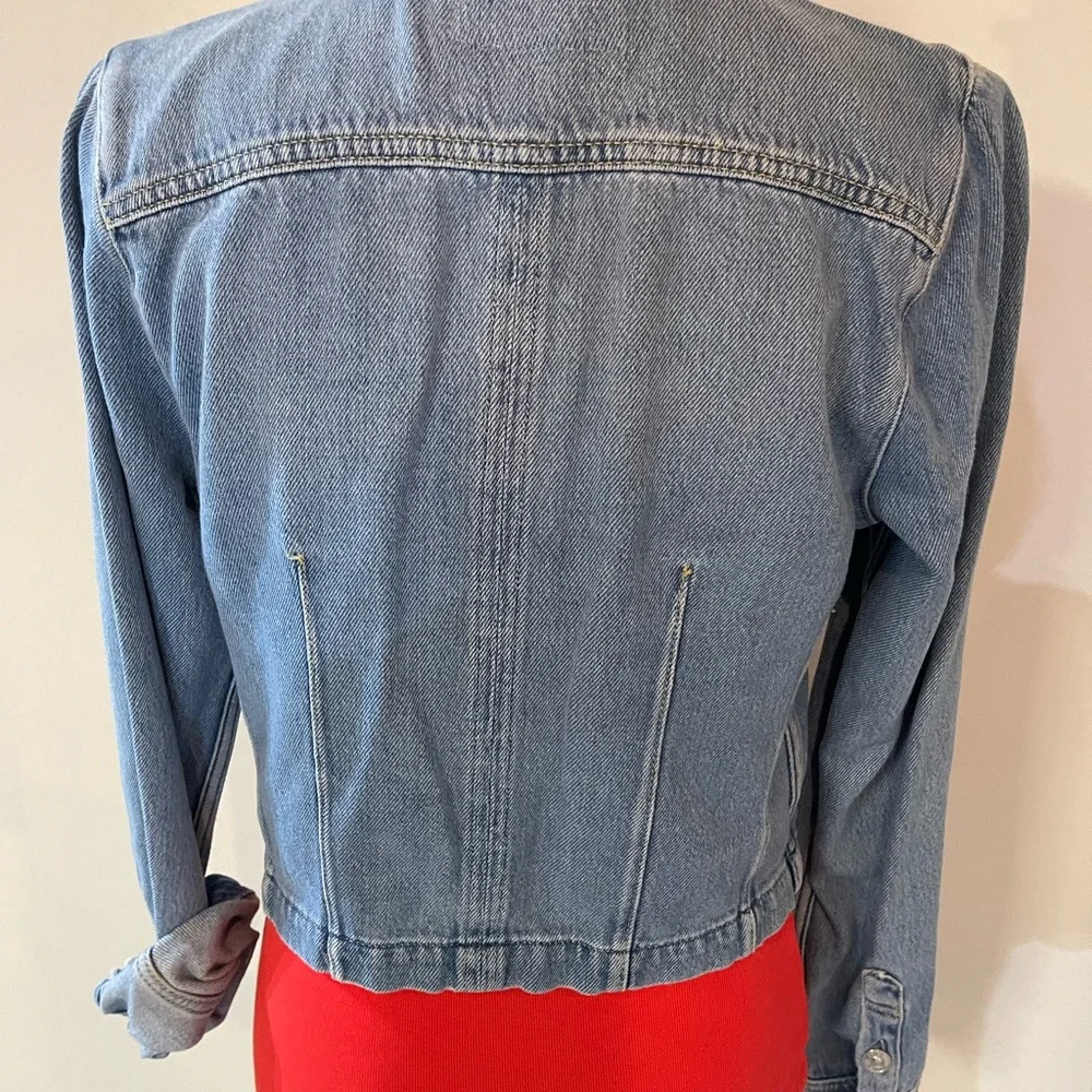 NWOT Paige Jean Jacket - Picture 6 of 10